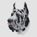 Great Dane Embroidered Sweatshirt Hoodie