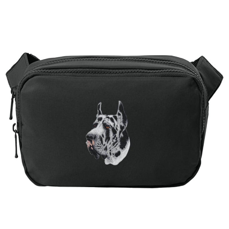 Great Dane Embroidered Crossbody Bag