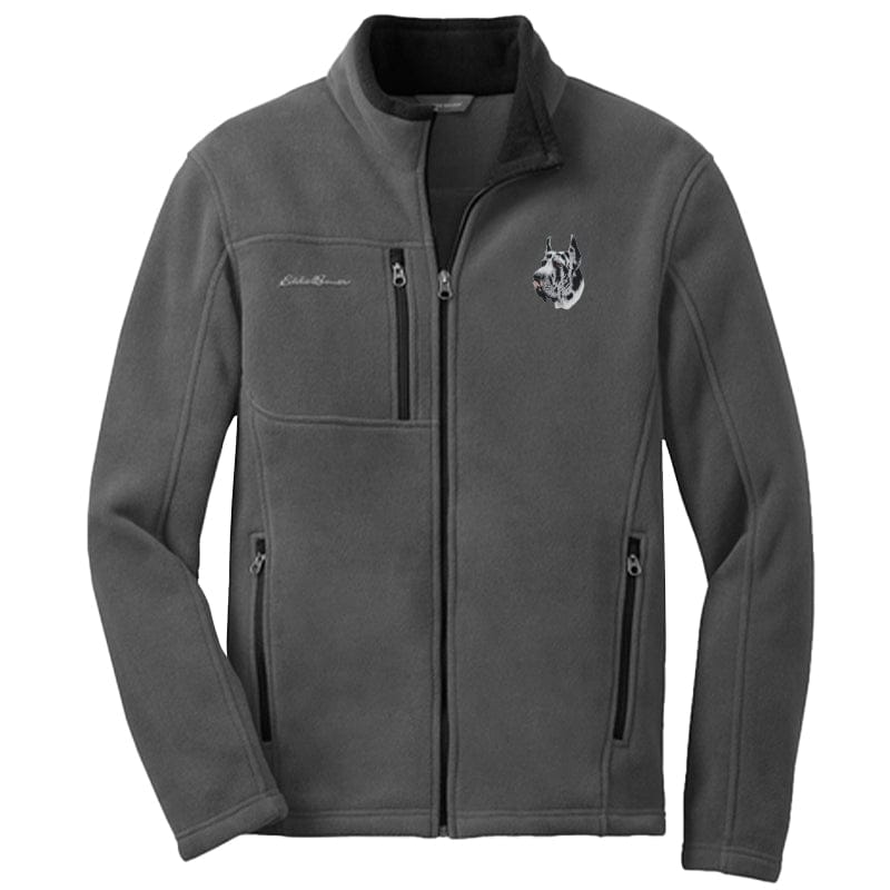 Great Dane Embroidered Men's Fleece Jacket