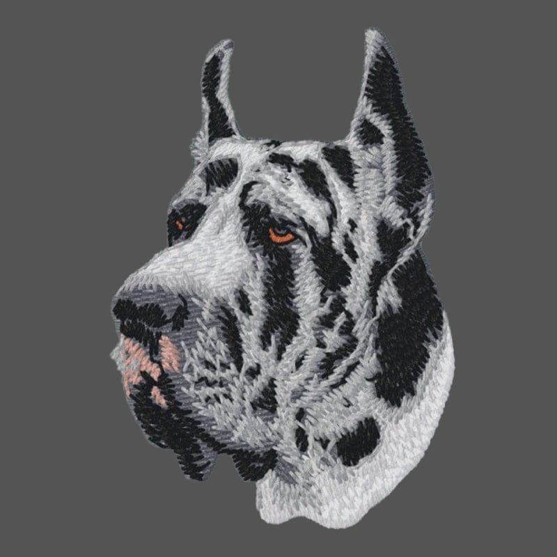 Great Dane Embroidered Men's Fleece Jacket