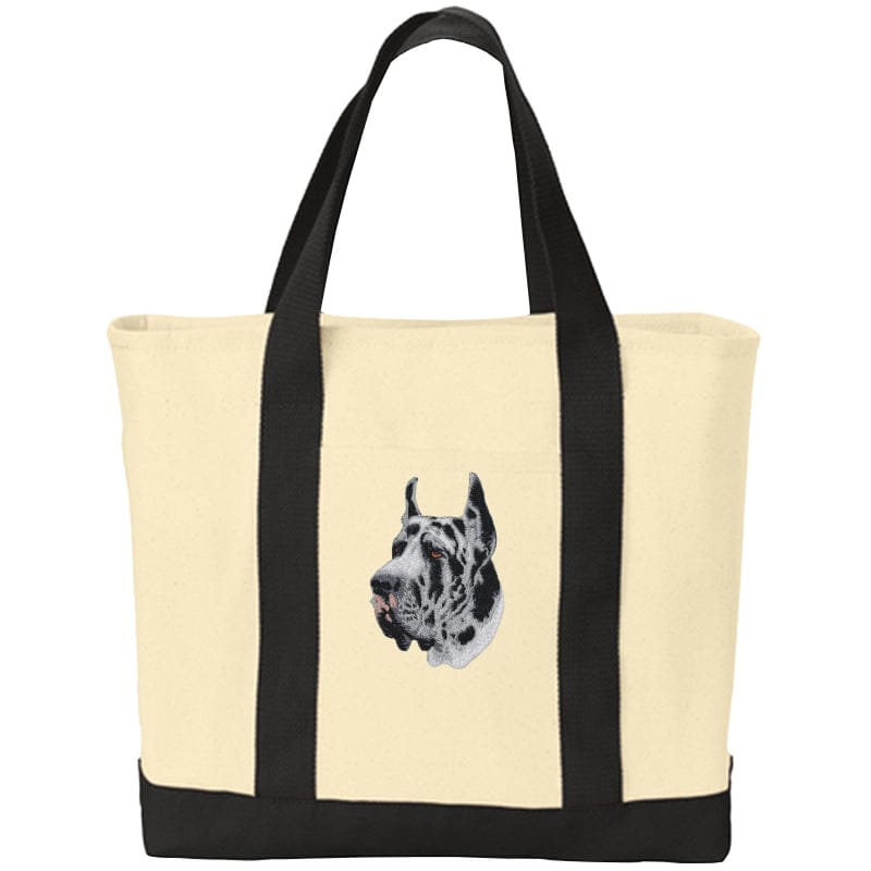 Great Dane Embroidered Tote