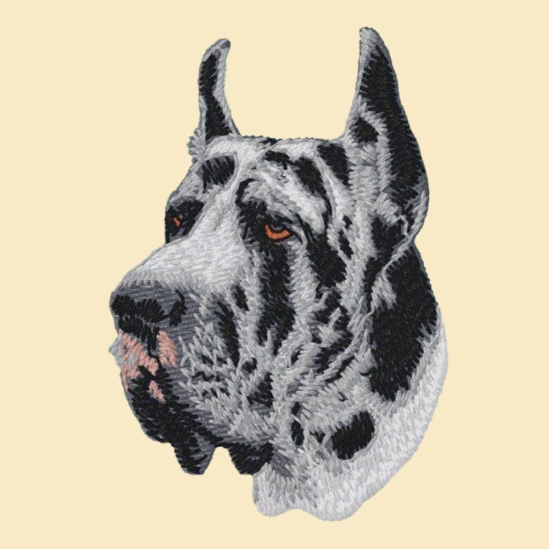 Great Dane Embroidered Tote