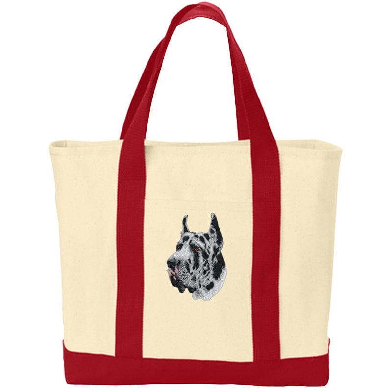 Great Dane Embroidered Tote
