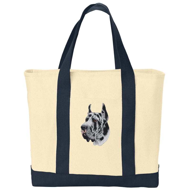Great Dane Embroidered Tote