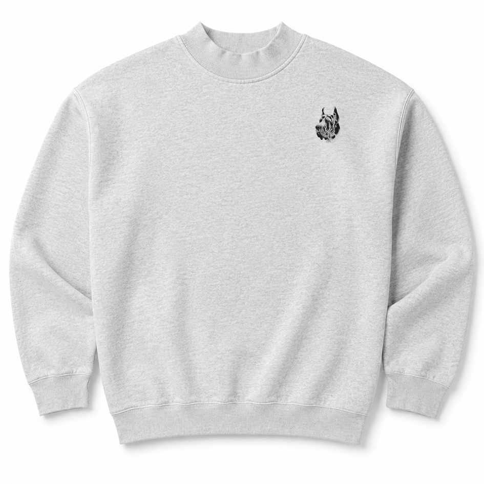Great Dane Embroidered Mock Neck Sweatshirt