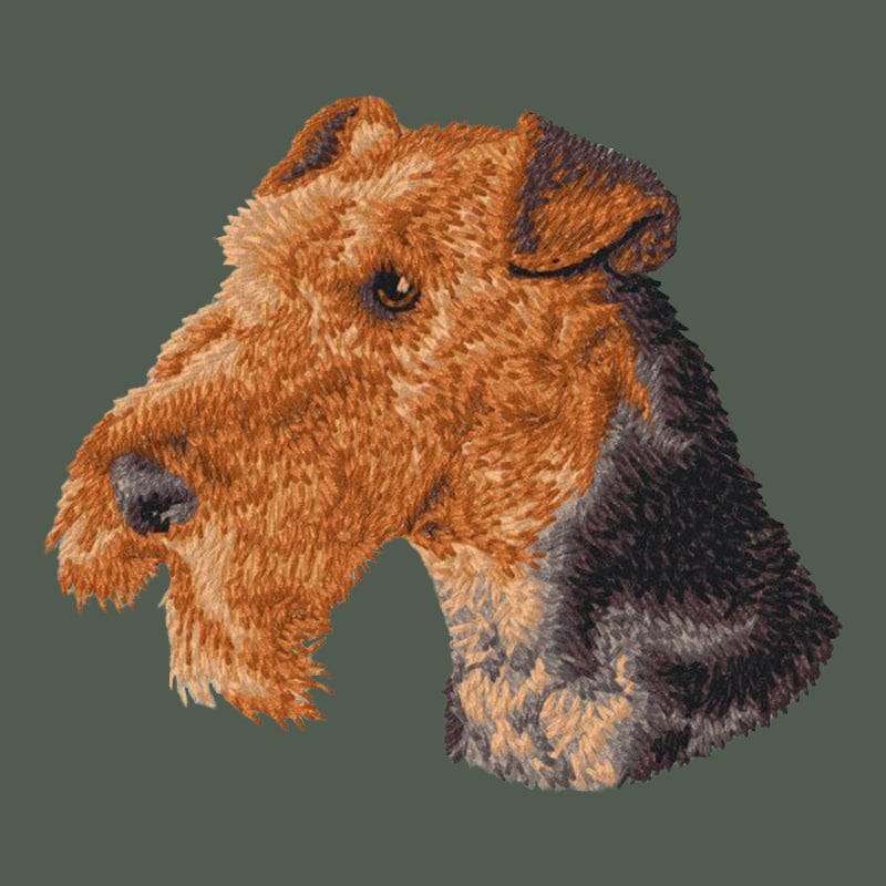 Airedale Terrier Embroidered Baseball Cap