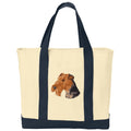 Airedale Terrier Embroidered Tote