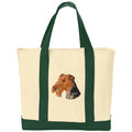 Airedale Terrier Embroidered Tote