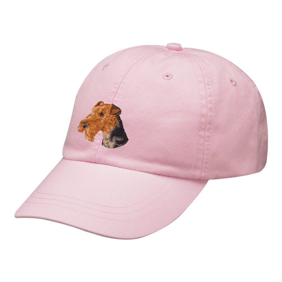 Airedale Terrier Embroidered Baseball Cap