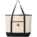 Airedale Terrier Embroidered Tote