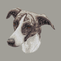 Greyhound Embroidered Sweatshirt Hoodie