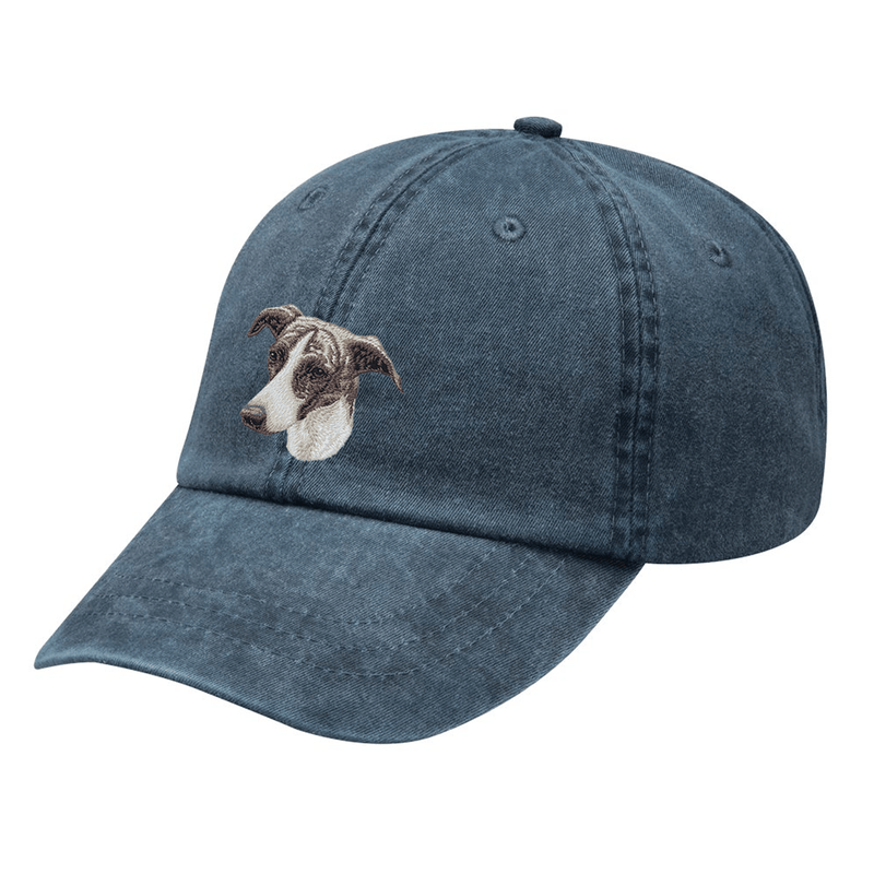 Greyhound Embroidered Baseball Cap