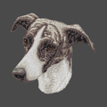 Greyhound Embroidered Men's Fleece Jacket
