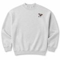 Greyhound Embroidered Mock Neck Sweatshirt