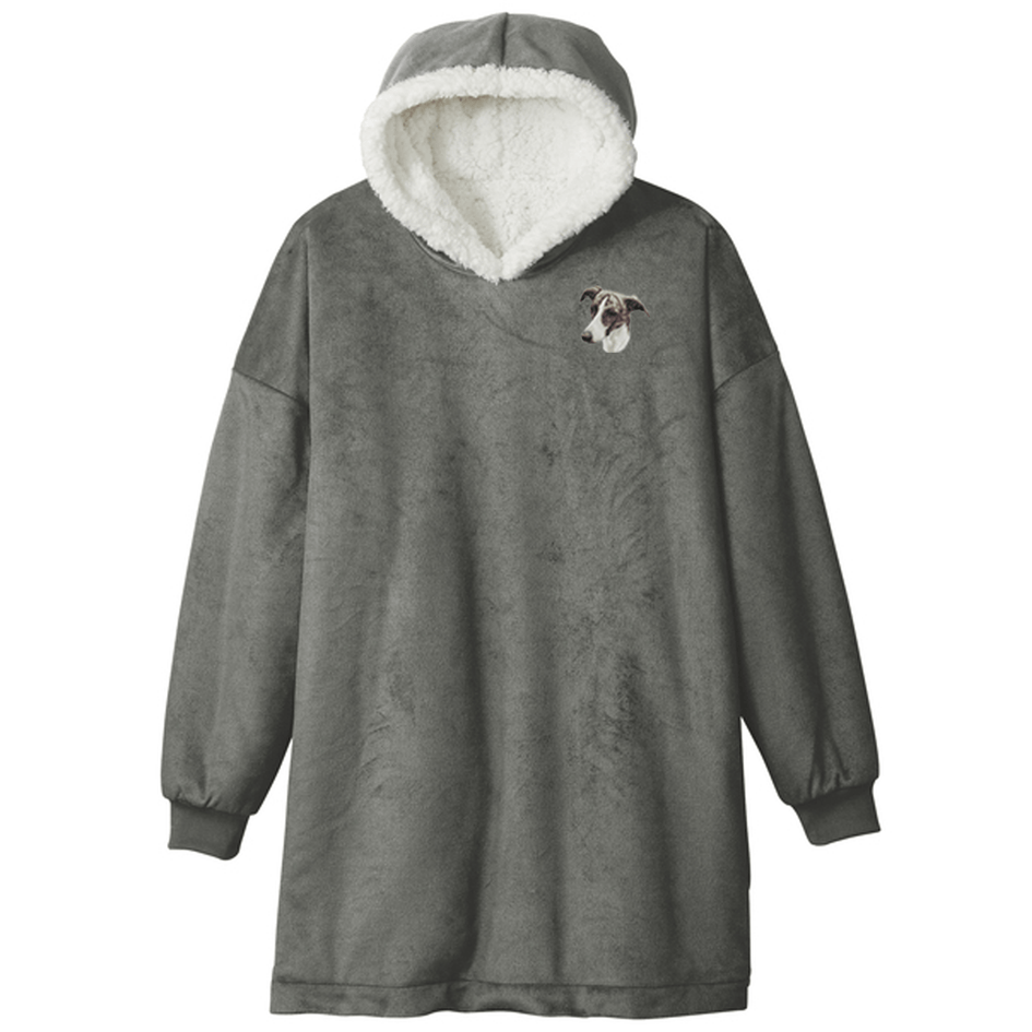 Greyhound Embroidered Wearable Blanket