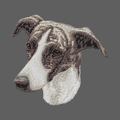 Greyhound Embroidered Women's Fleece Jacket