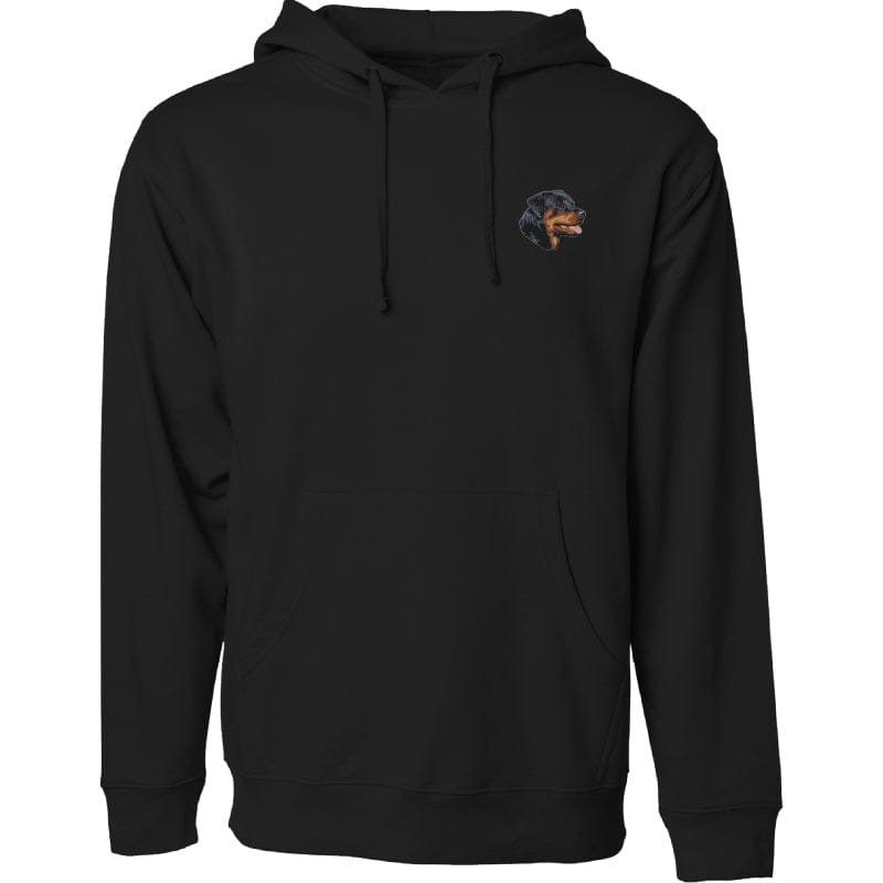 Rottweiler Embroidered Sweatshirt Hoodie | AKC Shop