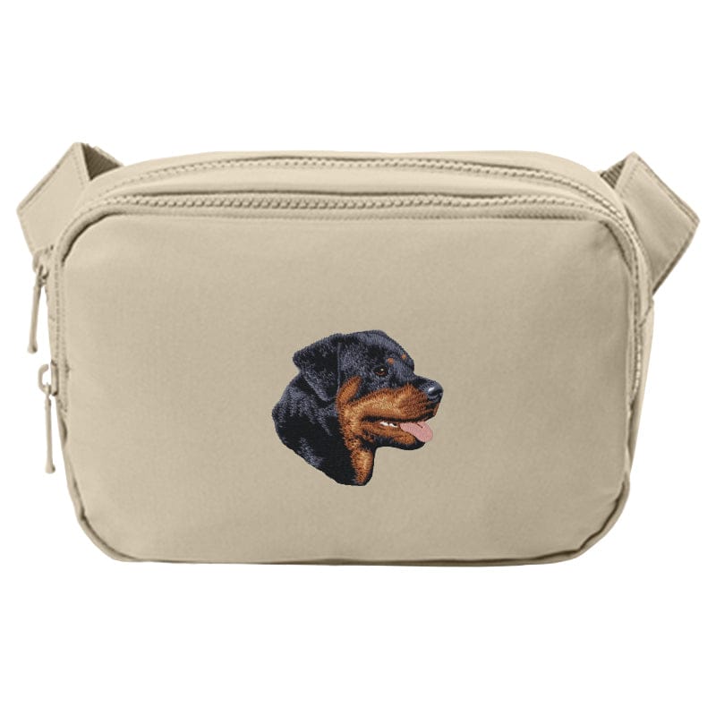 Rottweiler Embroidered Crossbody Bag