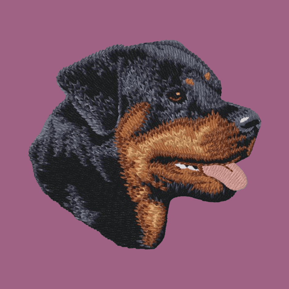 Rottweiler Embroidered Classic Long Sleeve Shirt