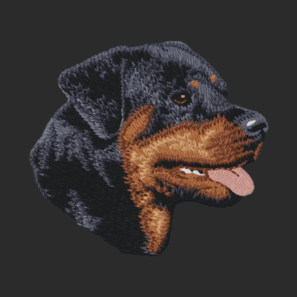 Rottweiler Embroidered Classic Long Sleeve Shirt