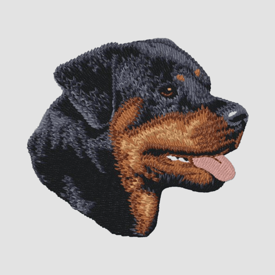 Rottweiler Embroidered Classic Long Sleeve Shirt
