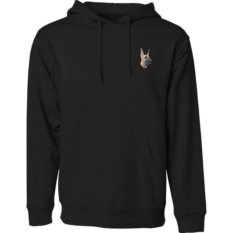 Great Dane Embroidered Sweatshirt Hoodie