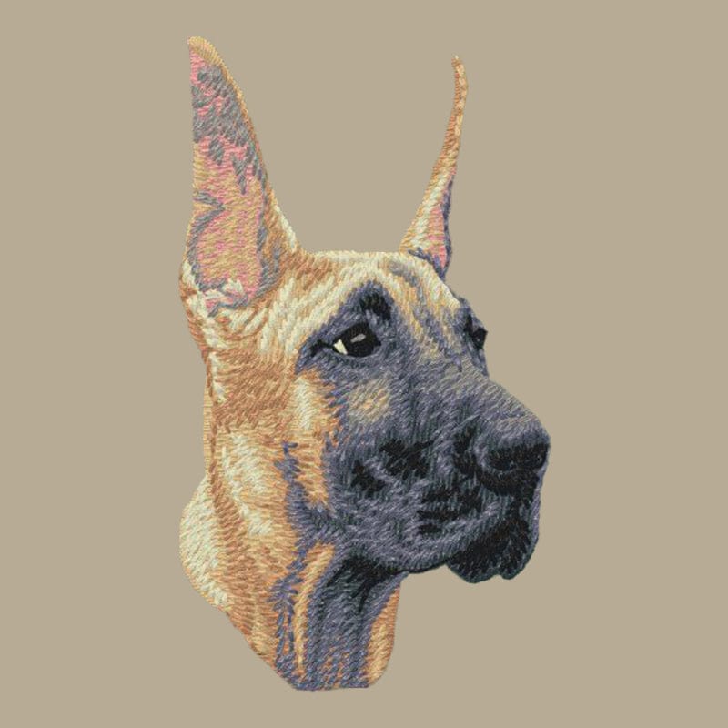 Great Dane Embroidered Crossbody Bag