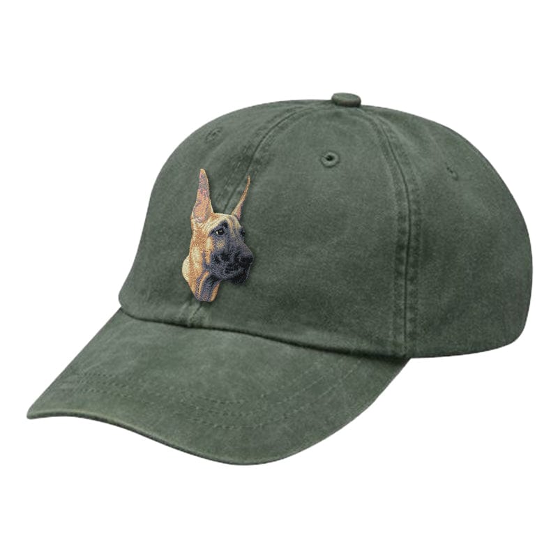 Great Dane Embroidered Baseball Cap