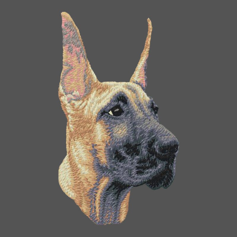 Great Dane Embroidered Men's Fleece Jacket