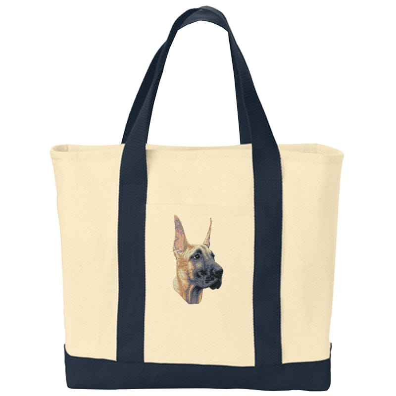 Great Dane Embroidered Tote