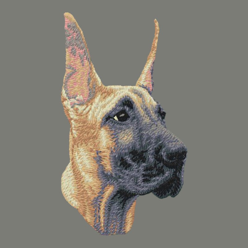 Great Dane Embroidered Wearable Blanket