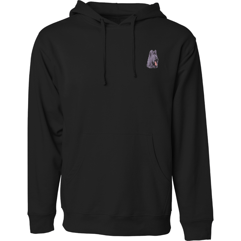 Briard Embroidered Sweatshirt Hoodie