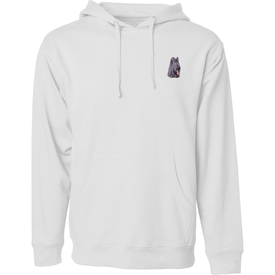 Briard Embroidered Sweatshirt Hoodie