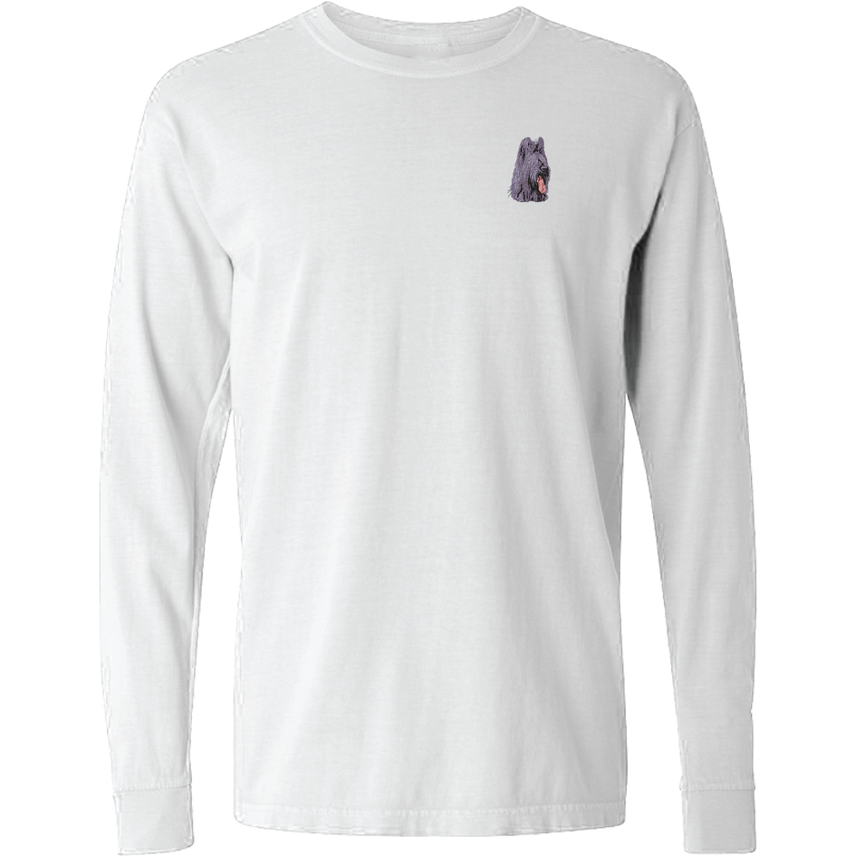 Briard Embroidered Classic Long Sleeve Shirt