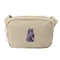 Briard Embroidered Crossbody Bag