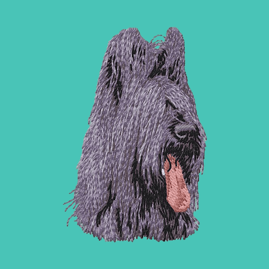Briard Embroidered Baseball Cap