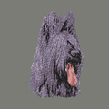 Briard Embroidered Wearable Blanket
