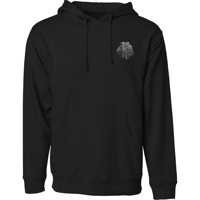 Kerry Blue Terrier Embroidered Sweatshirt Hoodie