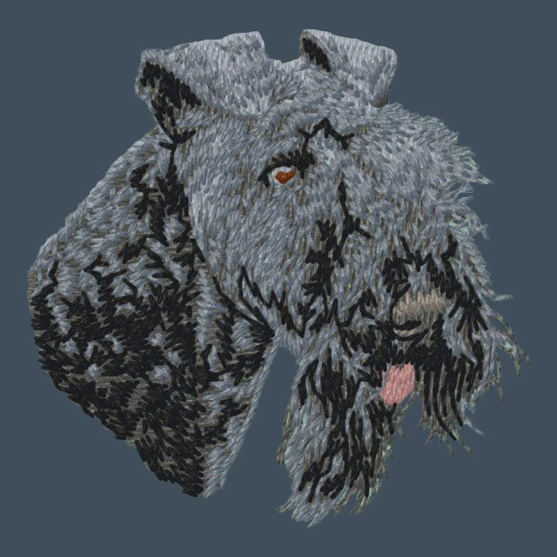 Kerry Blue Terrier Embroidered Baseball Cap