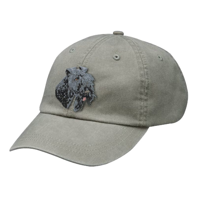Kerry Blue Terrier Embroidered Baseball Cap