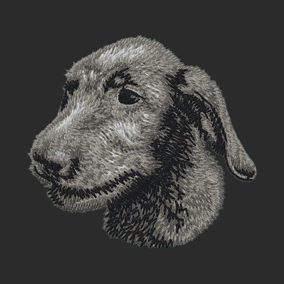 Irish Wolfhound Embroidered Classic Long Sleeve Shirt