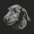 Irish Wolfhound Embroidered Sweatshirt Hoodie
