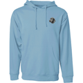 Irish Wolfhound Embroidered Sweatshirt Hoodie