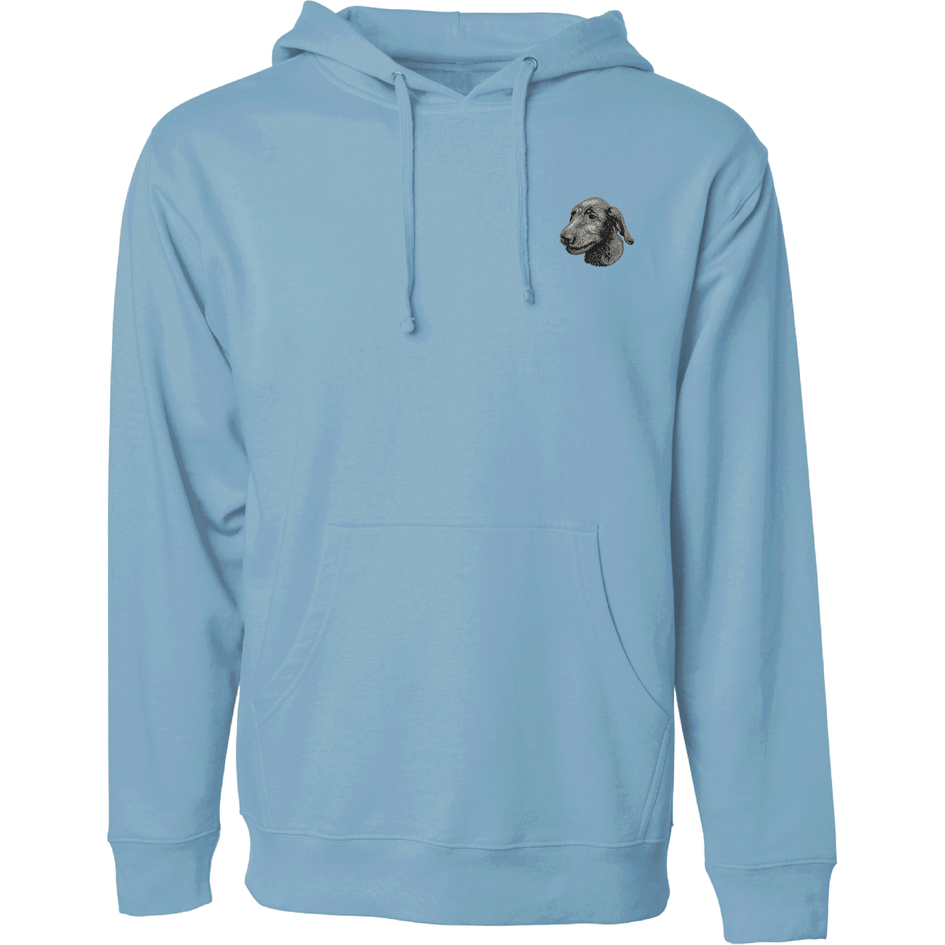 Irish Wolfhound Embroidered Sweatshirt Hoodie