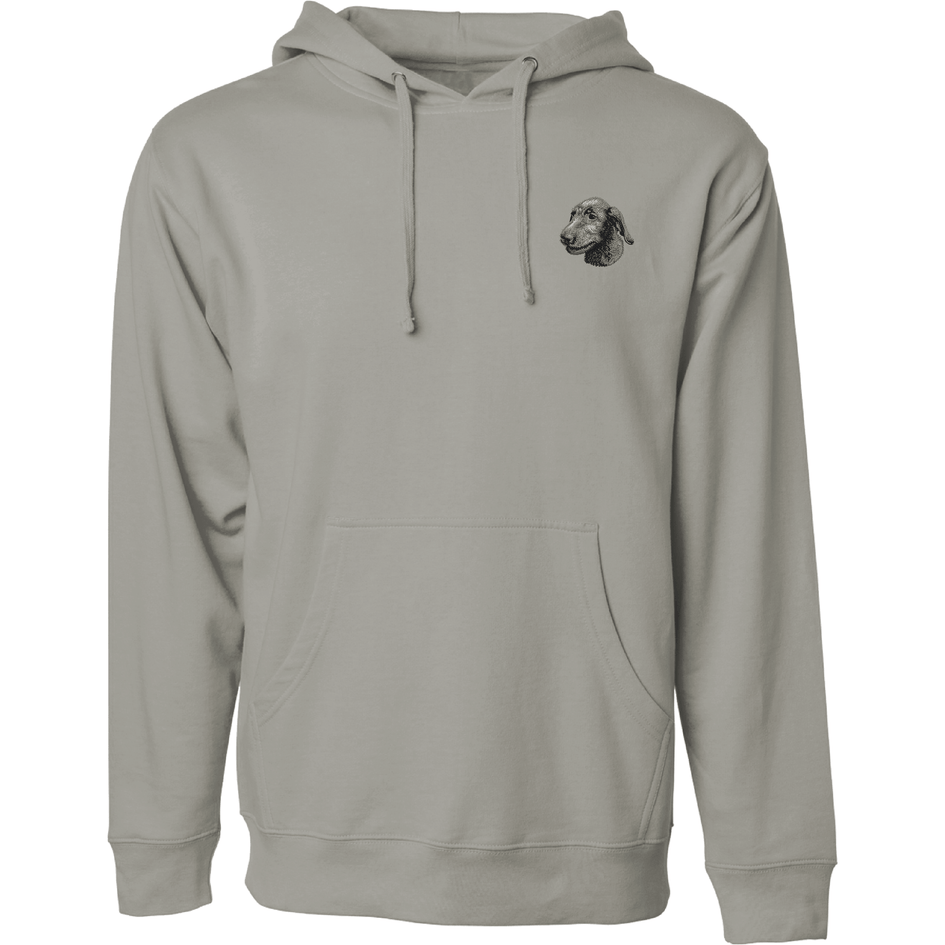 Irish Wolfhound Embroidered Sweatshirt Hoodie