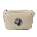 Irish Wolfhound Embroidered Crossbody Bag