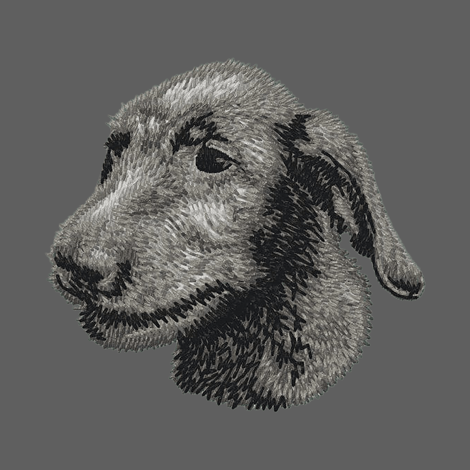 Irish Wolfhound Embroidered Women's Fleece Jacket