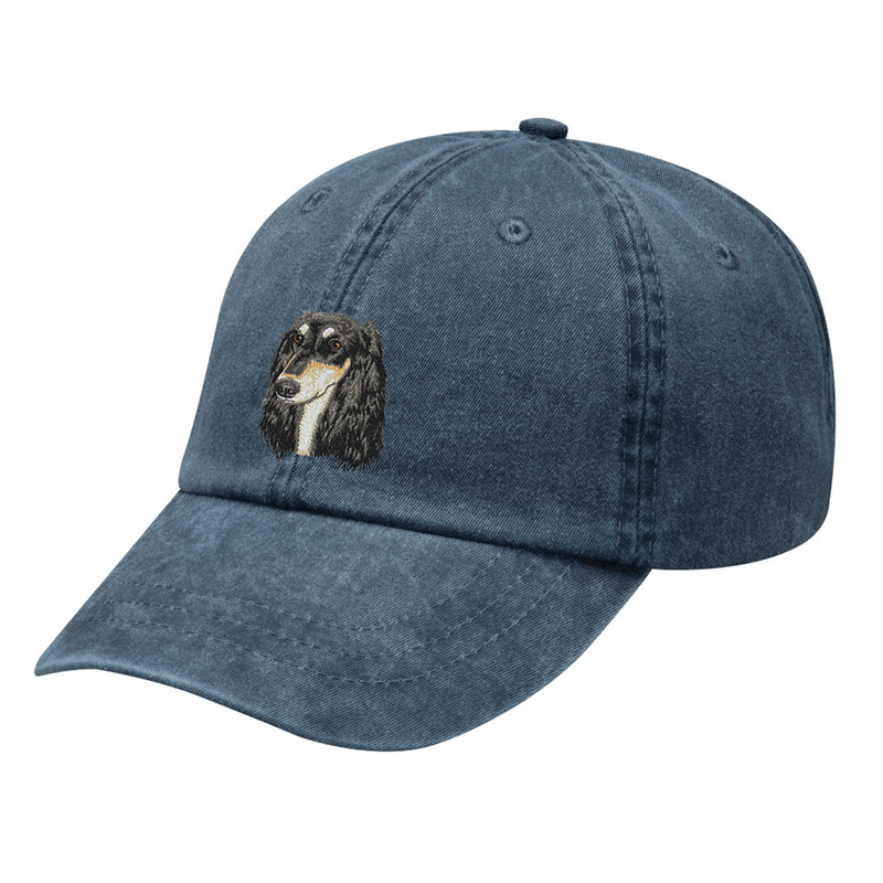 Saluki Embroidered Baseball Cap