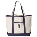 Saluki Embroidered Tote