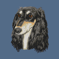 Saluki Embroidered Women's Denim Shirt